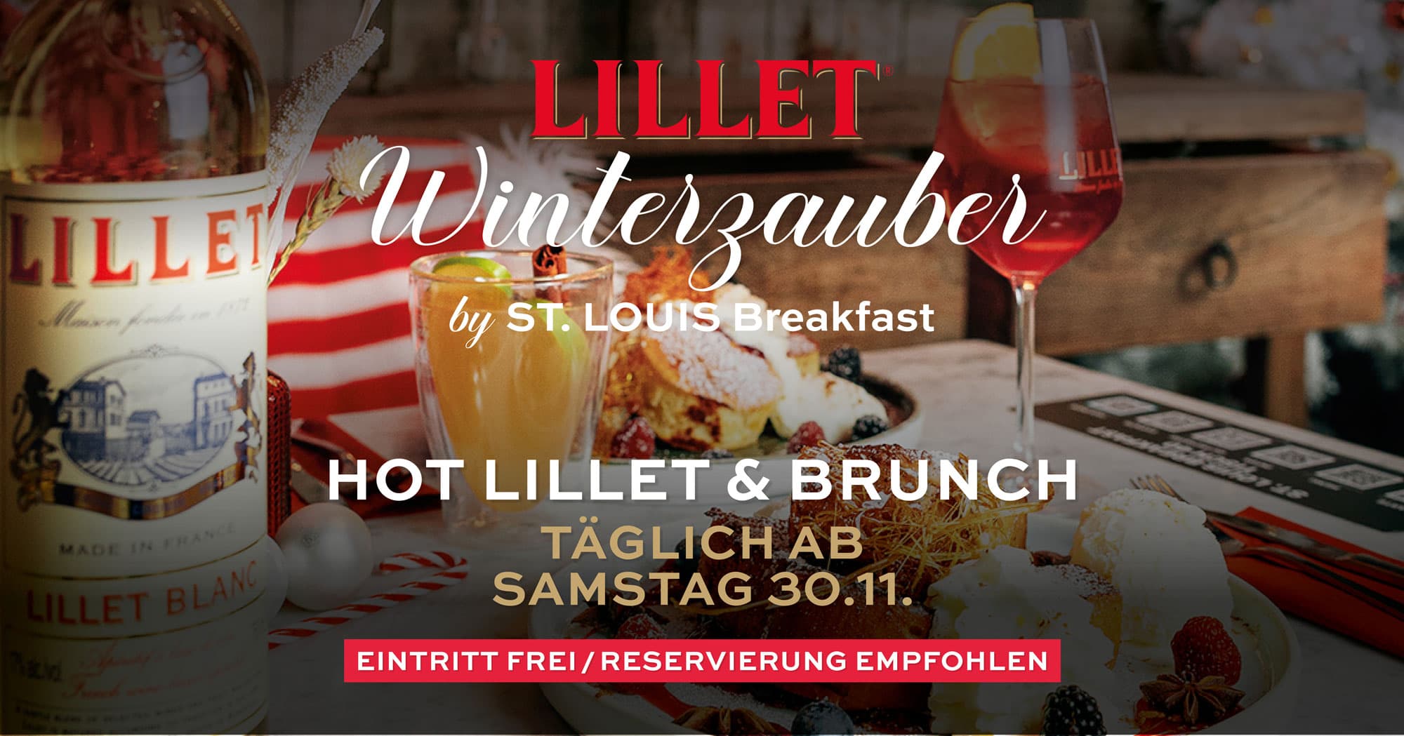 ST. LOUIS Breakfast | Lillet Winterzauber 2024